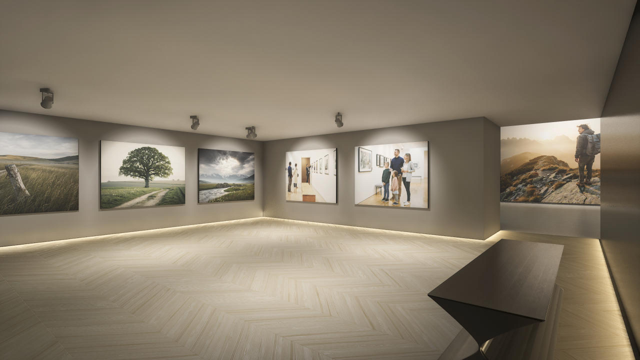 Présentation de la première salle de Mémoires Immersives